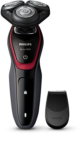 Philips S5130 / 06 Rasoio elettrico da uomo serie 5000 con rifinitore di precisione SmartClick (presa per WC a 2 pin)