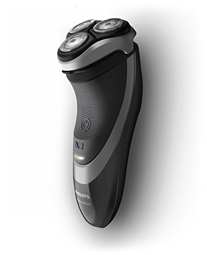 Philips SHAVER Series 3000 S3510 / 08 - Rasoio (Rasoio a rotazione, SH30, 2 anno / i, Nero, Grigio, AC / Batteria, Ioni di litio)
