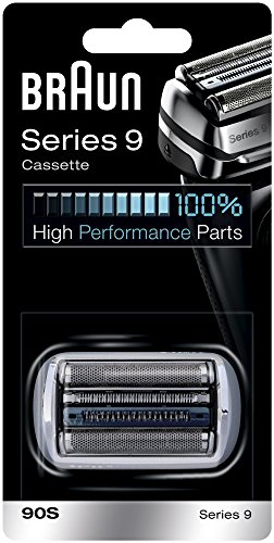 Ricarica per rasoio elettrico Braun 90S, compatibile con i rasoi della serie 9, argento