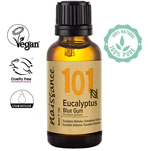 Naissance Olio Essenziale di Eucalipto Globulus n. º 101 - 30ml - 100% puro, vegano e non OGM