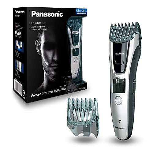 Panasonic ER-GB70-S503 - Regolabarba e regolabarba per tagli tra 0,5 mm e 20 mm